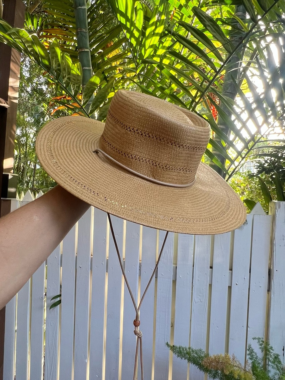 Lack of Color Wide-Brim Straw Summer Sun Hat - “Jacinto” in Tan
